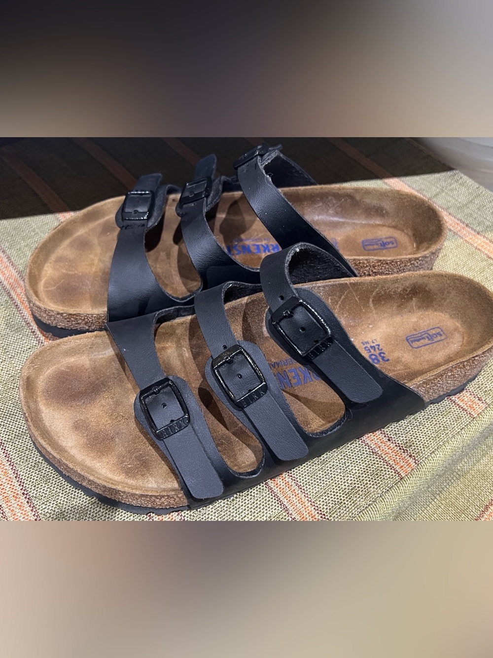 Birkenstock Florida Soft Footbed Size 38 Mint condition